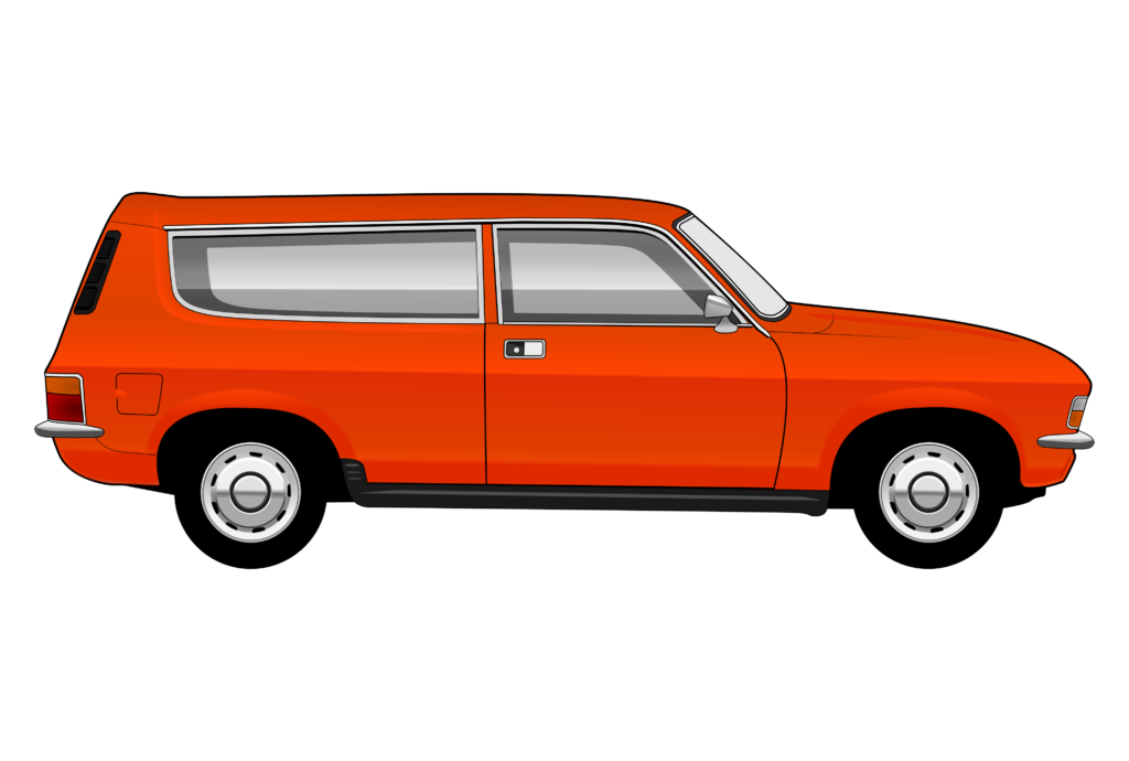 side view vector car graphic design for custom t-shirt and mug prints