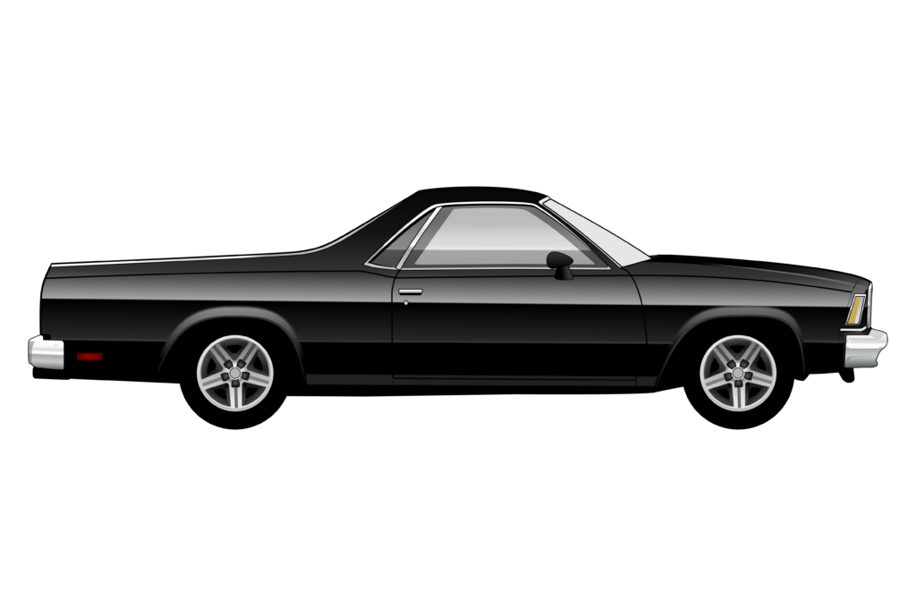 side view vector car graphic design for custom t-shirt and mug prints
