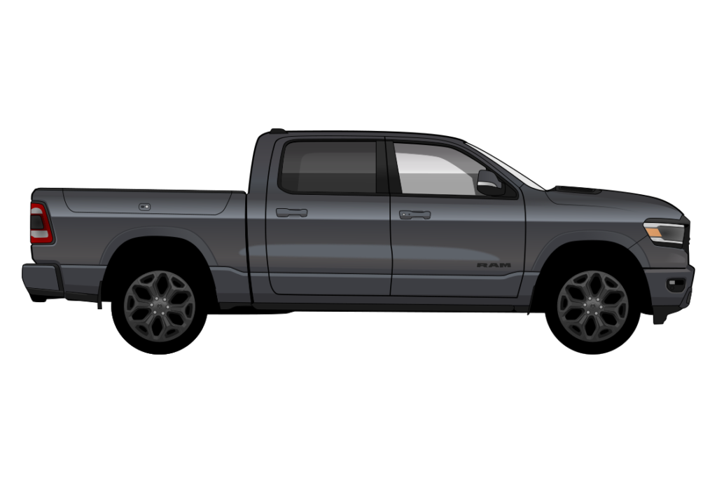 side view vector car graphic design for custom t-shirt and mug prints
