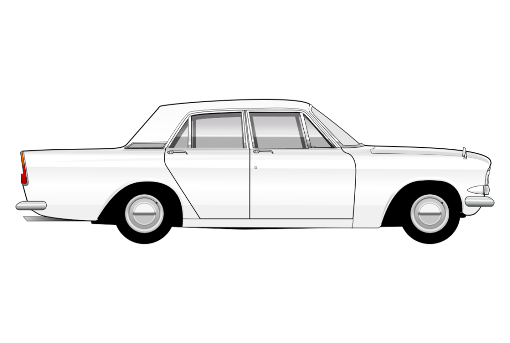 side view vector car graphic design for custom t-shirt and mug prints