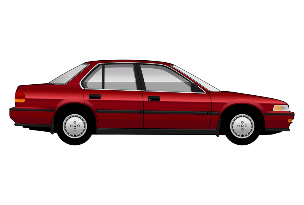 side view vector car graphic design for custom t-shirt and mug prints